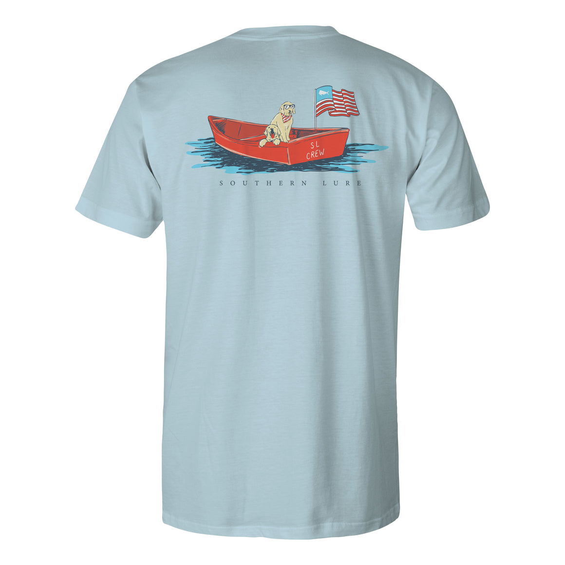 SS Tee - SL Crew - Sky Blue