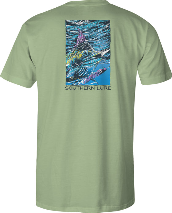 Youth & Toddler Short Sleeve Tee Sailfish Chaser - Bay