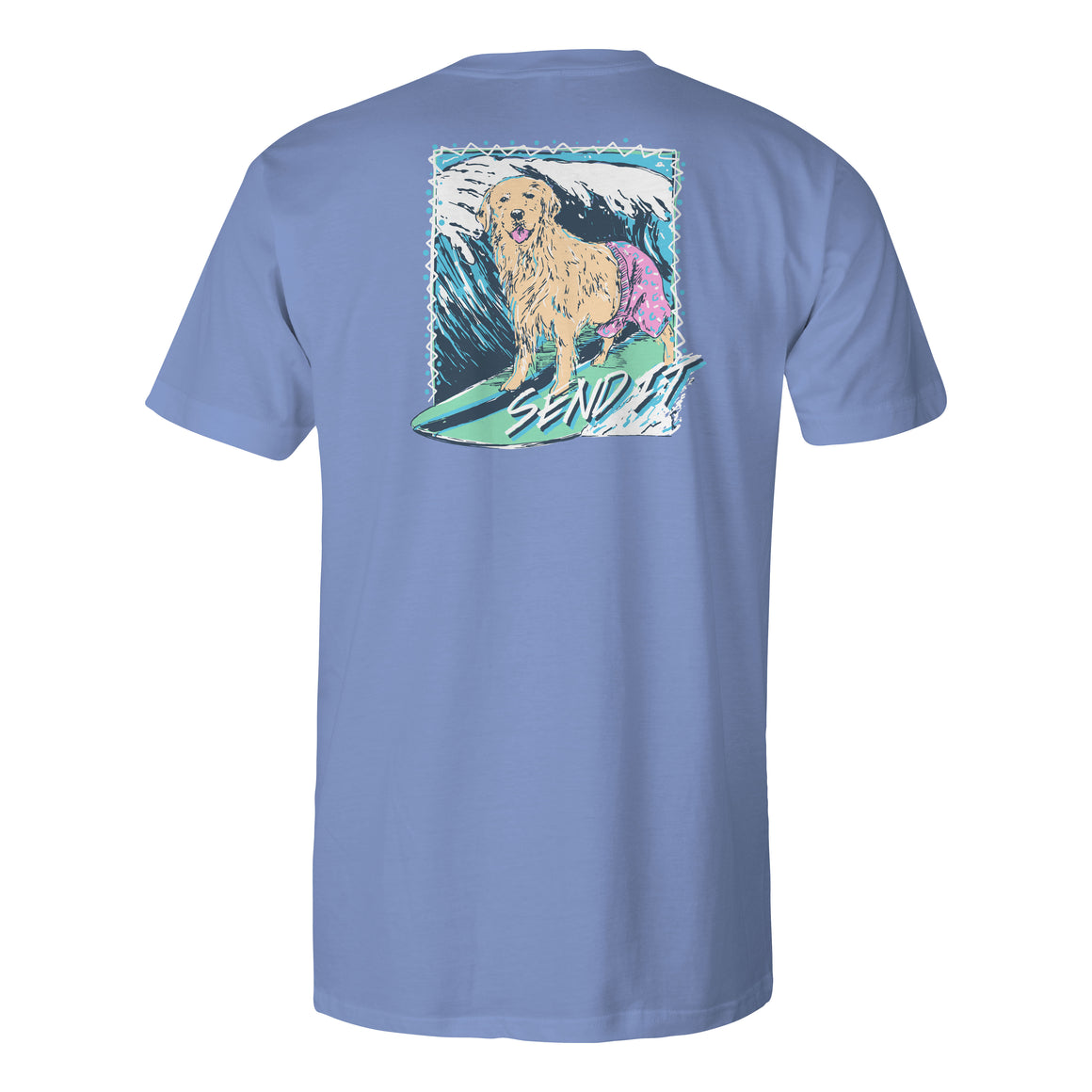 Youth & Toddler Short Sleeve T shirt - Send It Surf - Dusk