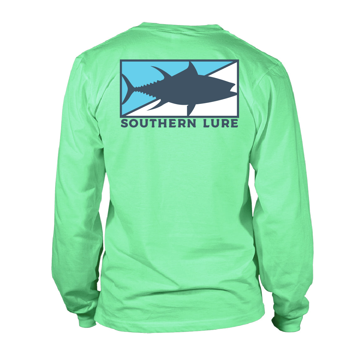 Women's Long Sleeve UV50 Performance Tuna Patch - Mint