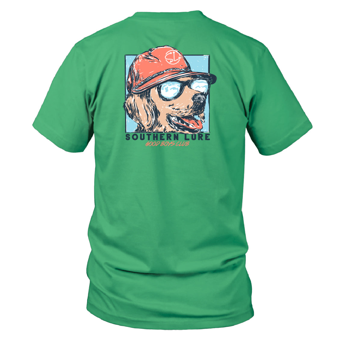 Boy's Youth & Toddler Short Sleeve Cotton Tee - Good Boys Club - Seafoam