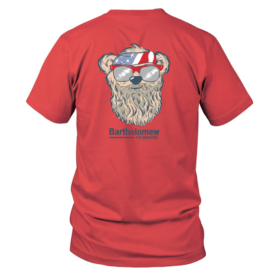 Youth - SS Tee - BART - Bruce - Red