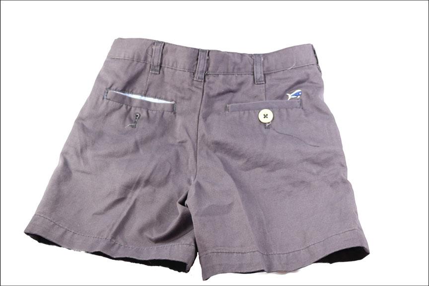 Youth Twill Shorts - Slate