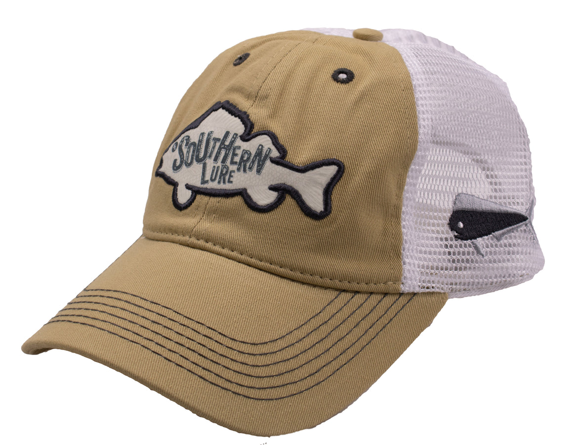 Trucker Hat - Pinfish - Khaki