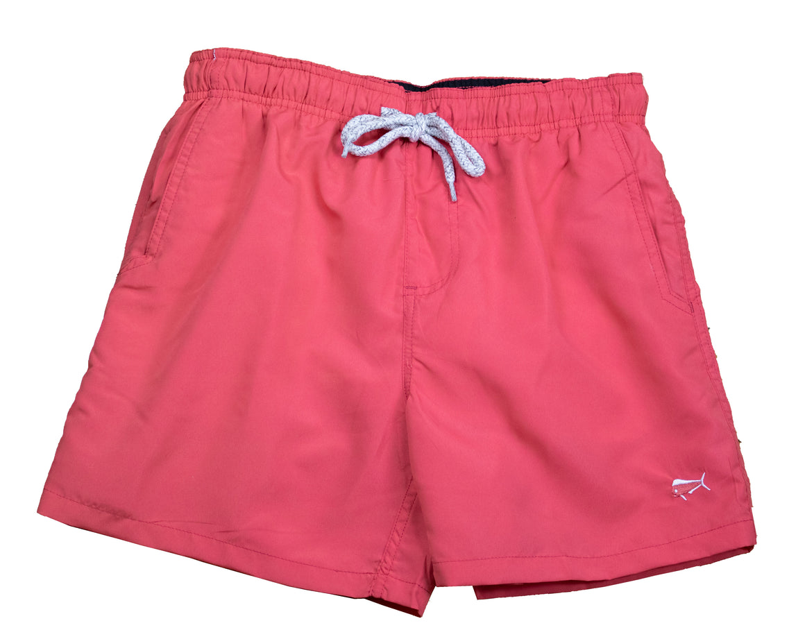 Youth & Toddler - Swim Trunks - Rose Coral