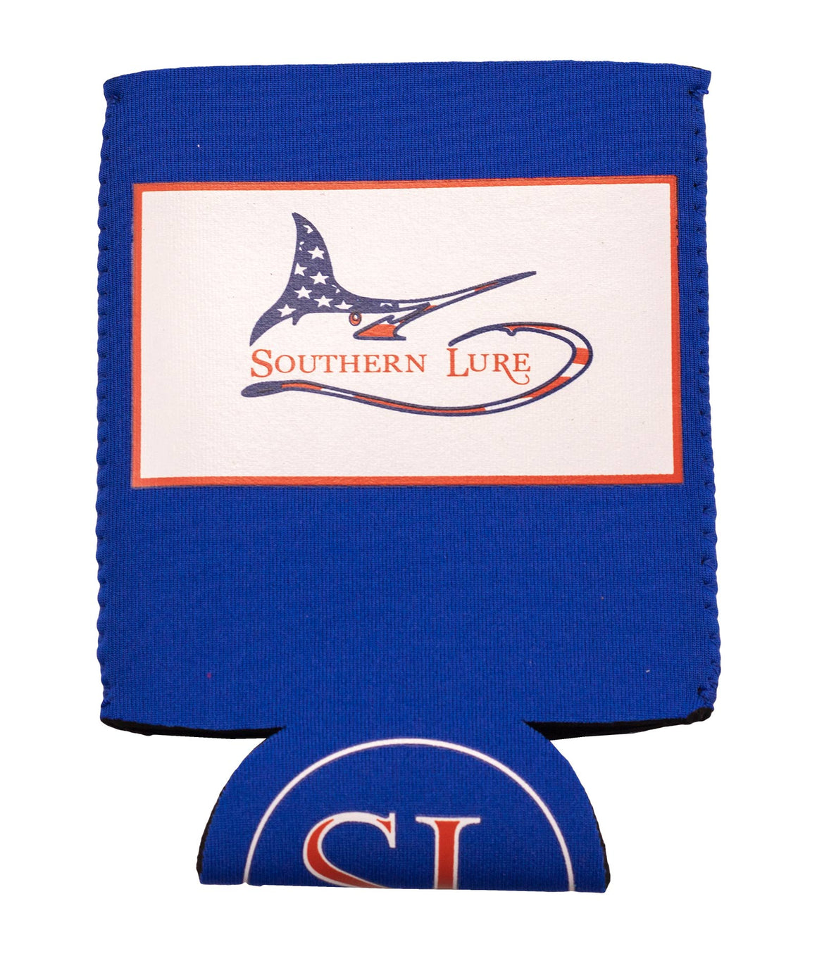 Koozie - Marlin Darlin Patriotic Red, White, Blue